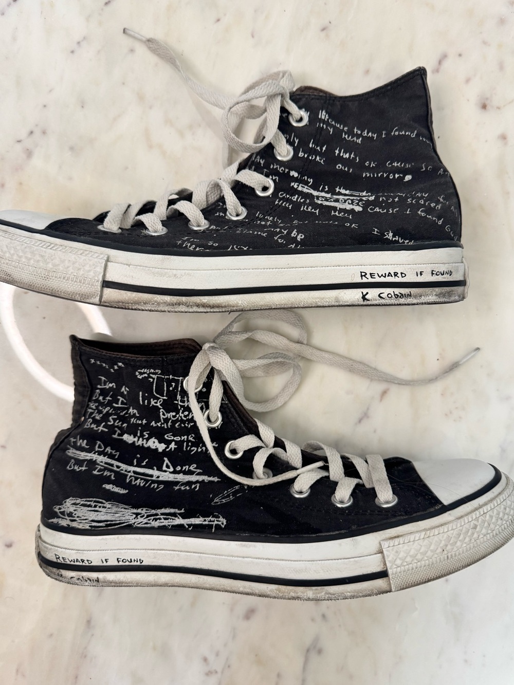 Converse Kurt Cobain Lyrics